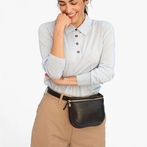 Clare V. Fanny with extended belt